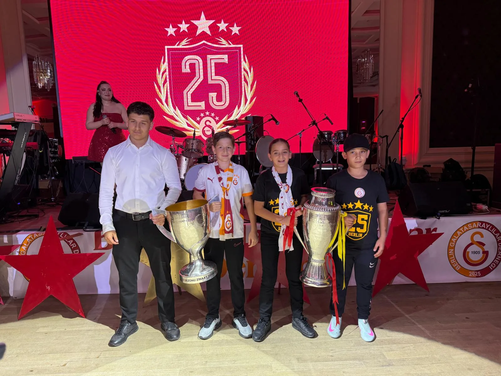 Galatasaray’ın 25. Şampiyonluğu Berlin’de Coşkuyla Kutlandı