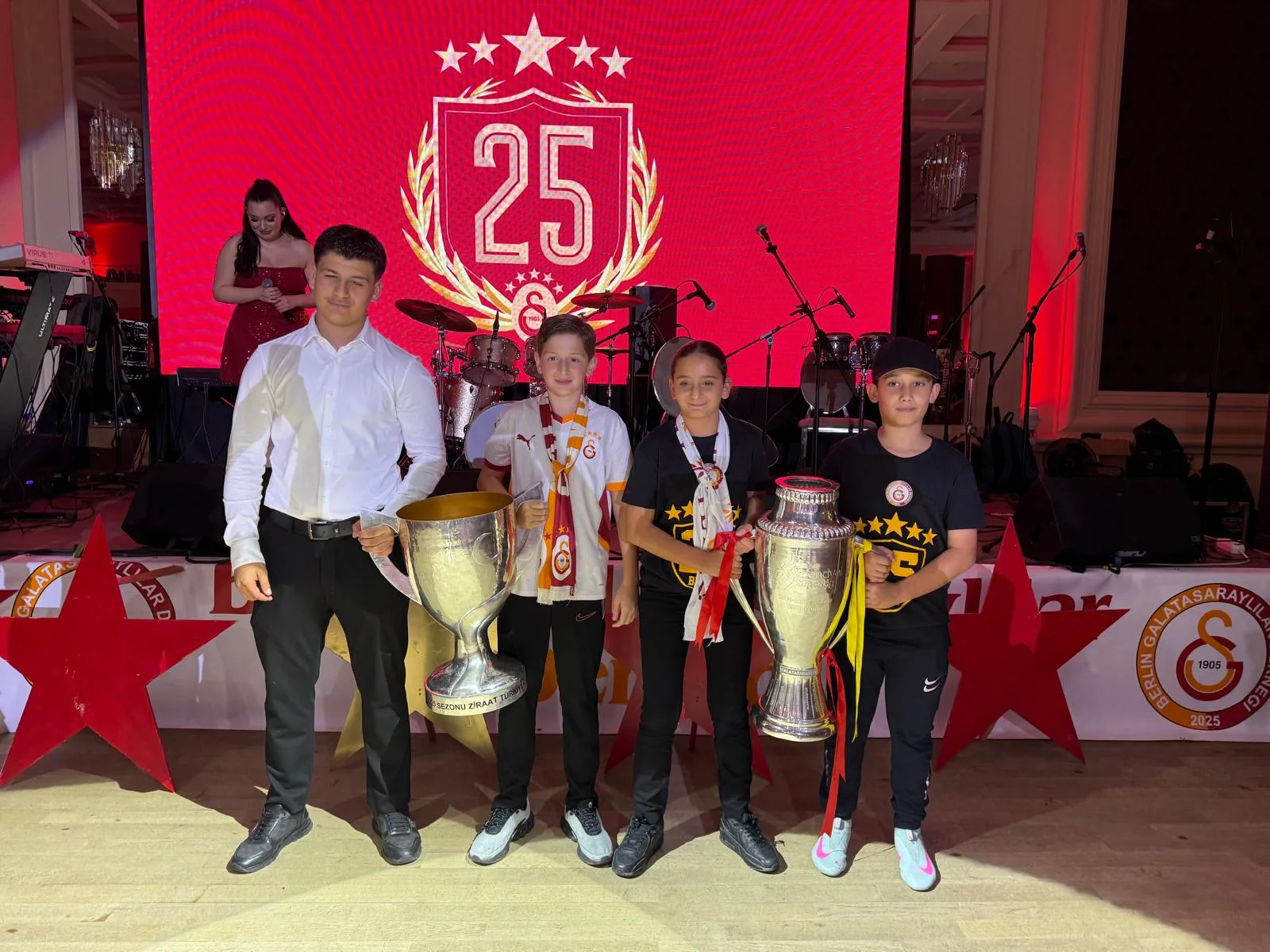 Galatasaray’ın 25. Şampiyonluğu Berlin’de Coşkuyla Kutlandı