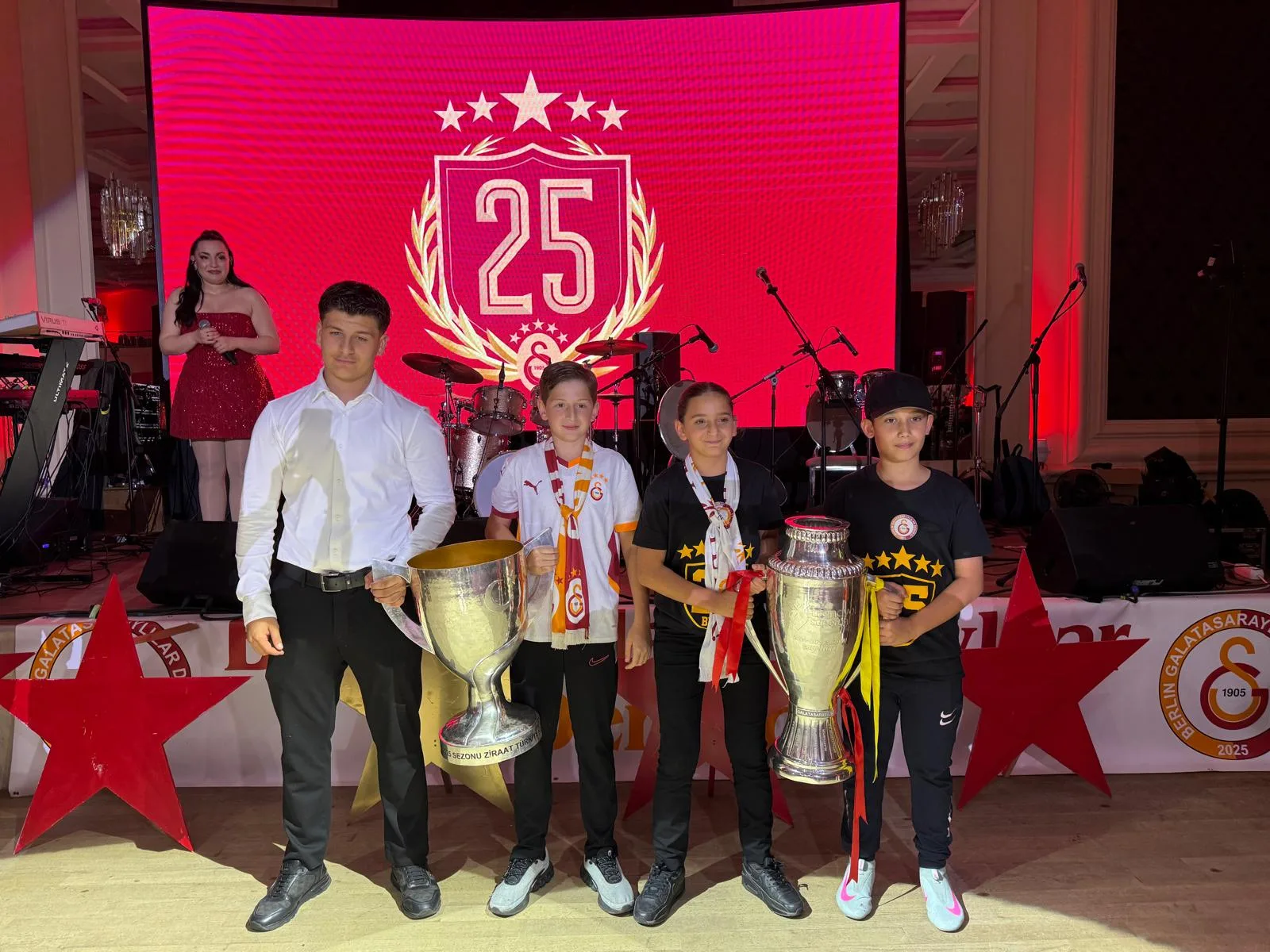 Galatasaray’ın 25. Şampiyonluğu Berlin’de Coşkuyla Kutlandı