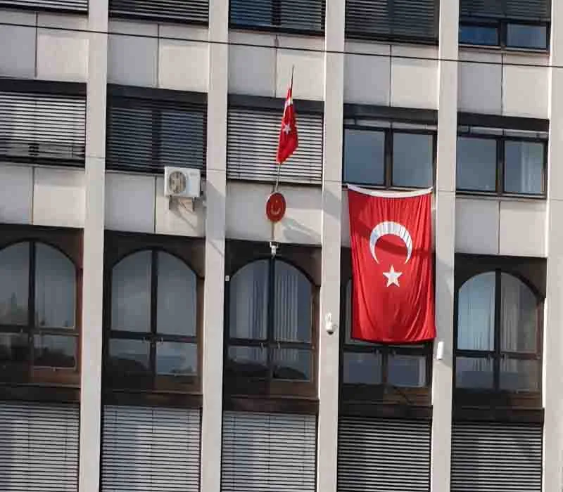 Nürnberg Başkonsolosluk binasında 15 Temmuz etkinliği