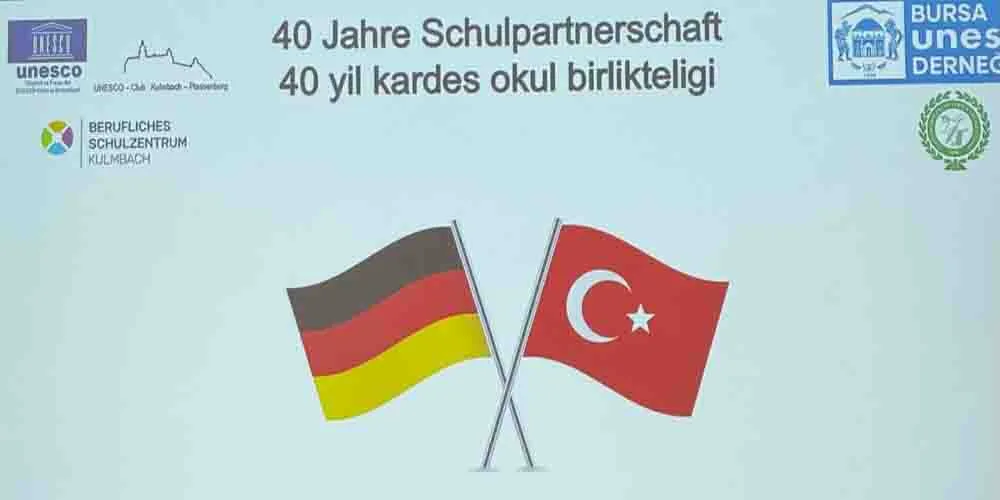 Bursa ile Kulmbach meslek liseleri 40’ıncı işbirliğini kutladı