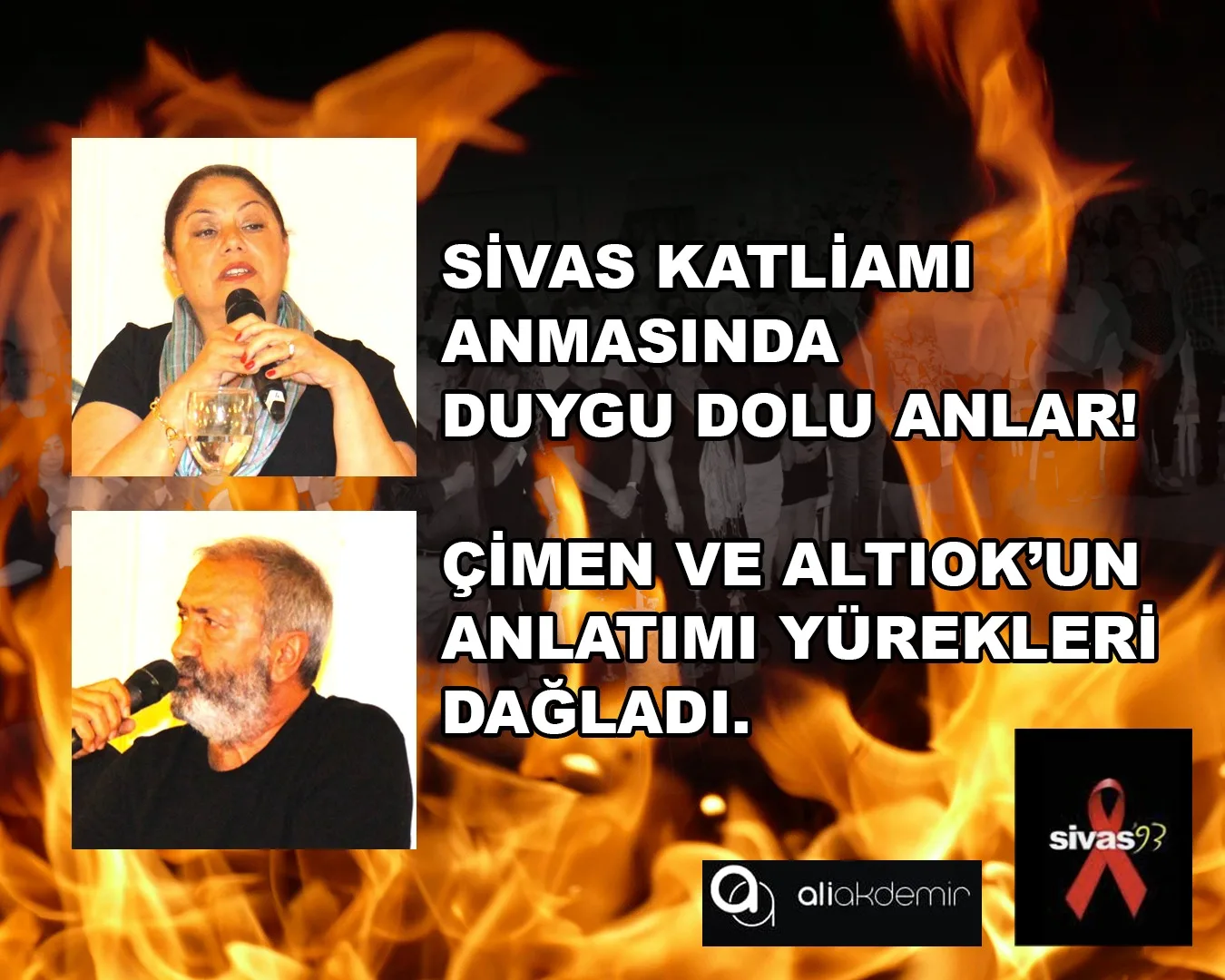Sivas Katliamı Anmasında Hamburg`da Duygu Dolu Anlar