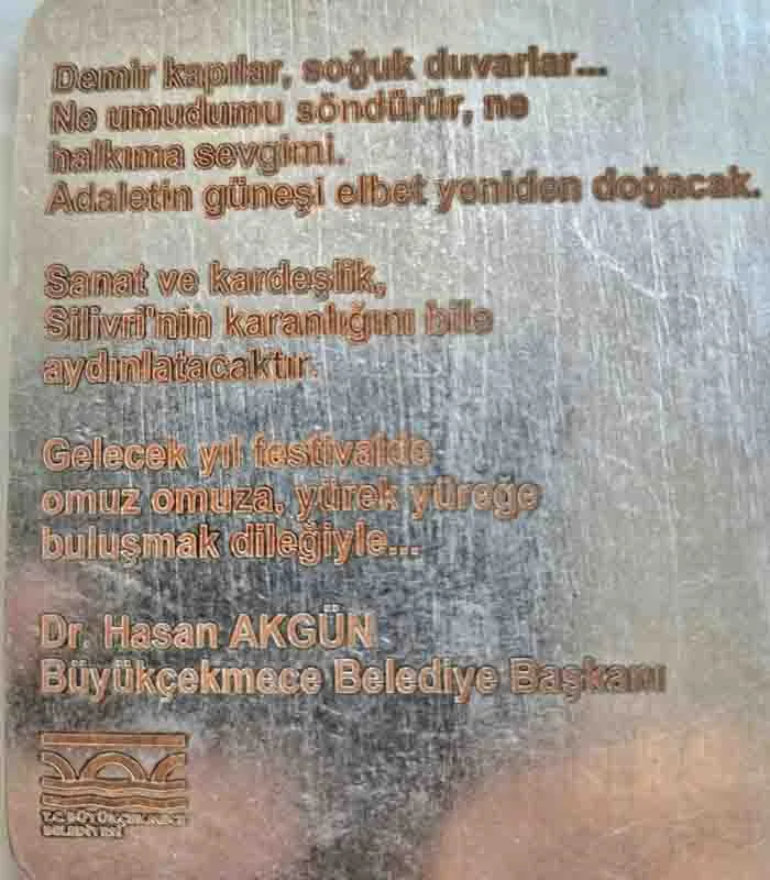 Silivri Zindanlarından Bir Plaketin Hikâyesi