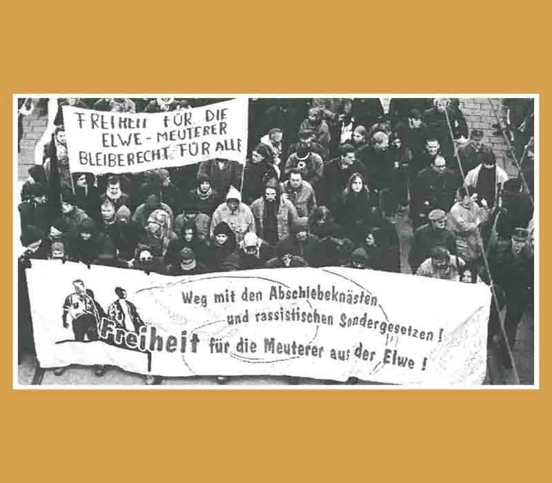Göçmenlerin 1990’lardaki ırkçılığa karşı mücadelesi Kassel’de sergileniyor