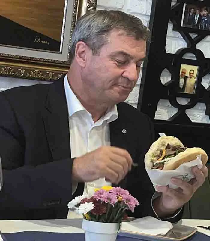 Markus Söder “Söder Kebab” Markasıyla Döner Dünyasında