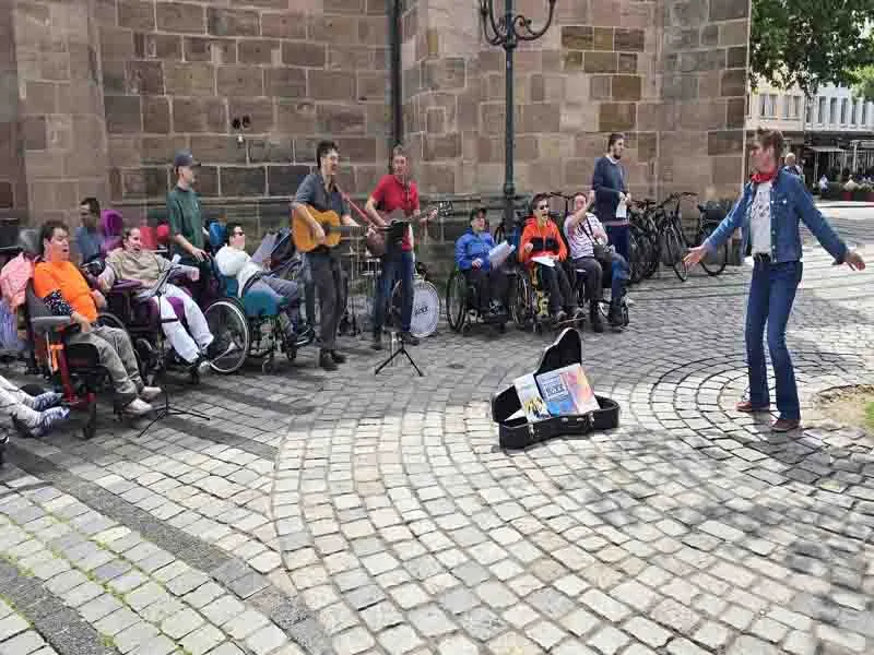 Nürnberg Müziğe doydu