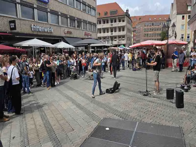 Nürnberg Müziğe doydu