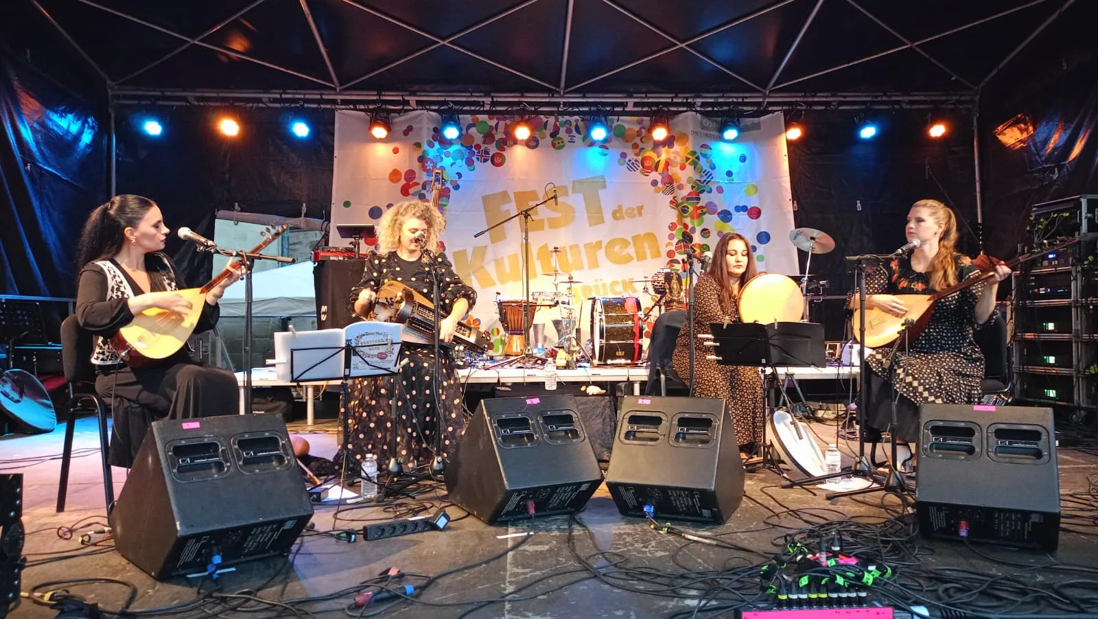 Telli Turnalar, Osnabrück Kültür Festivaline Renk Kattı