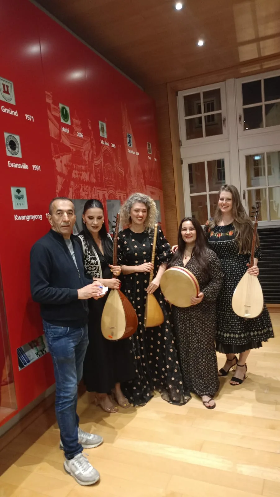 Telli Turnalar, Osnabrück Kültür Festivaline Renk Kattı