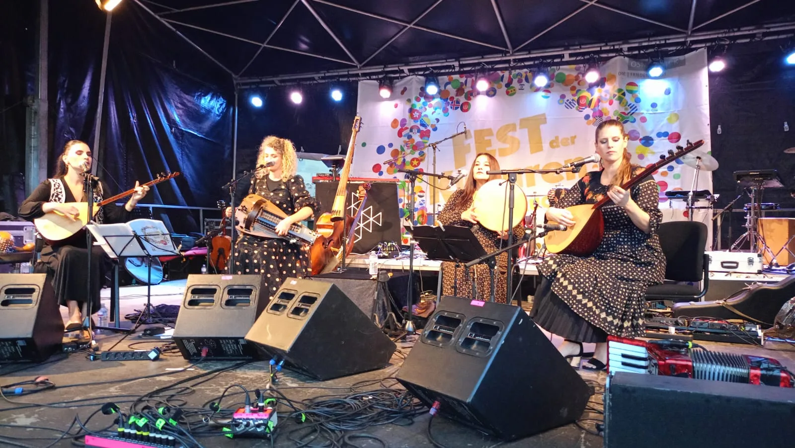 Telli Turnalar, Osnabrück Kültür Festivaline Renk Kattı