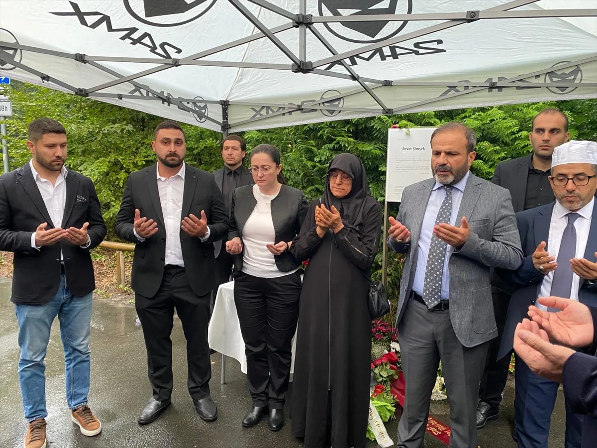 Nürnberg'de NSU Terörüne Kurban Giden Enver Şimşek Anıldı