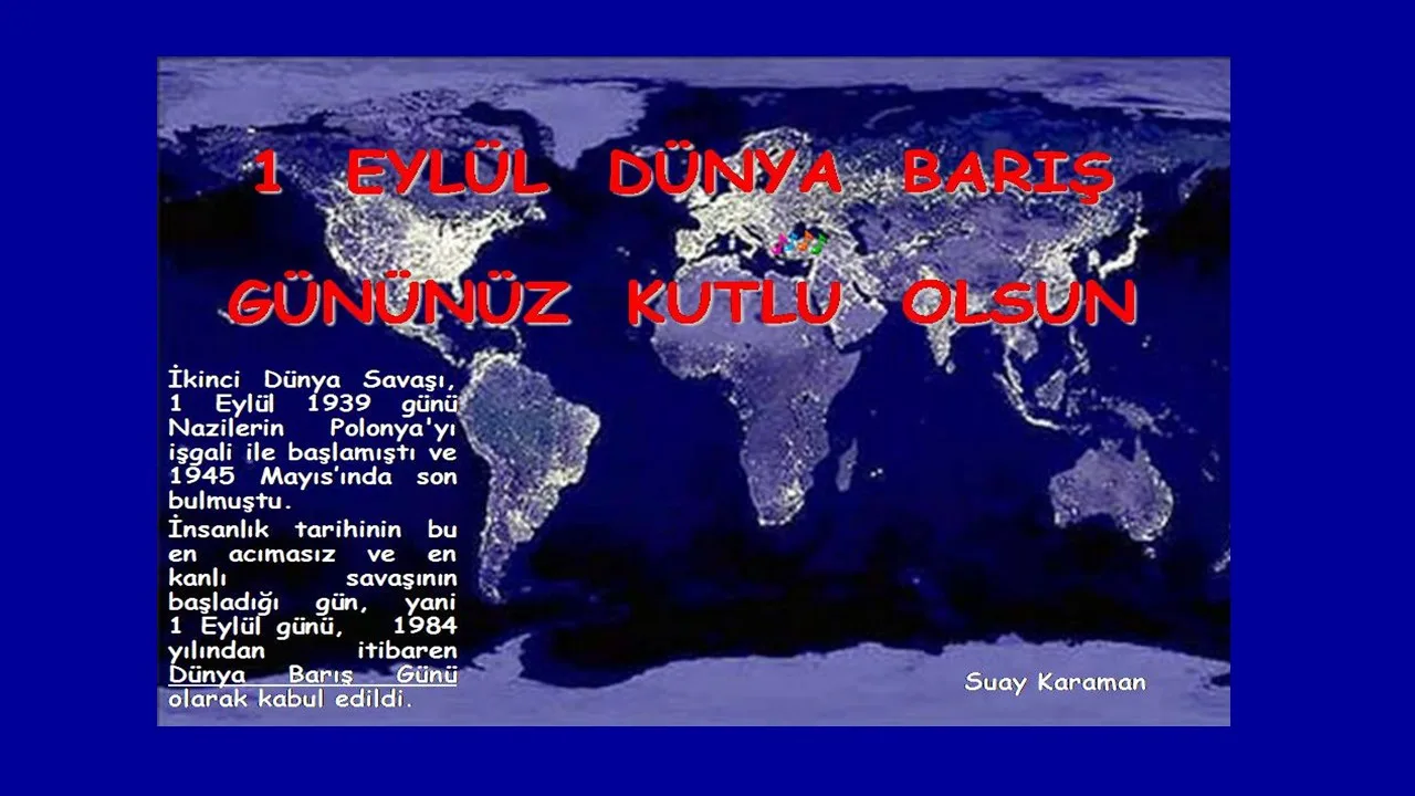 BARIŞ GÜNÜ