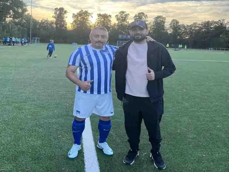 Hasan Çil, Hertha BSC Veteranlar Takımında Parlıyor
