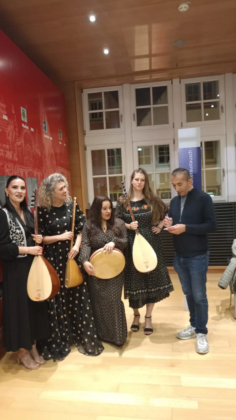 Telli Turnalar, Osnabrück Kültür Festivaline Renk Kattı