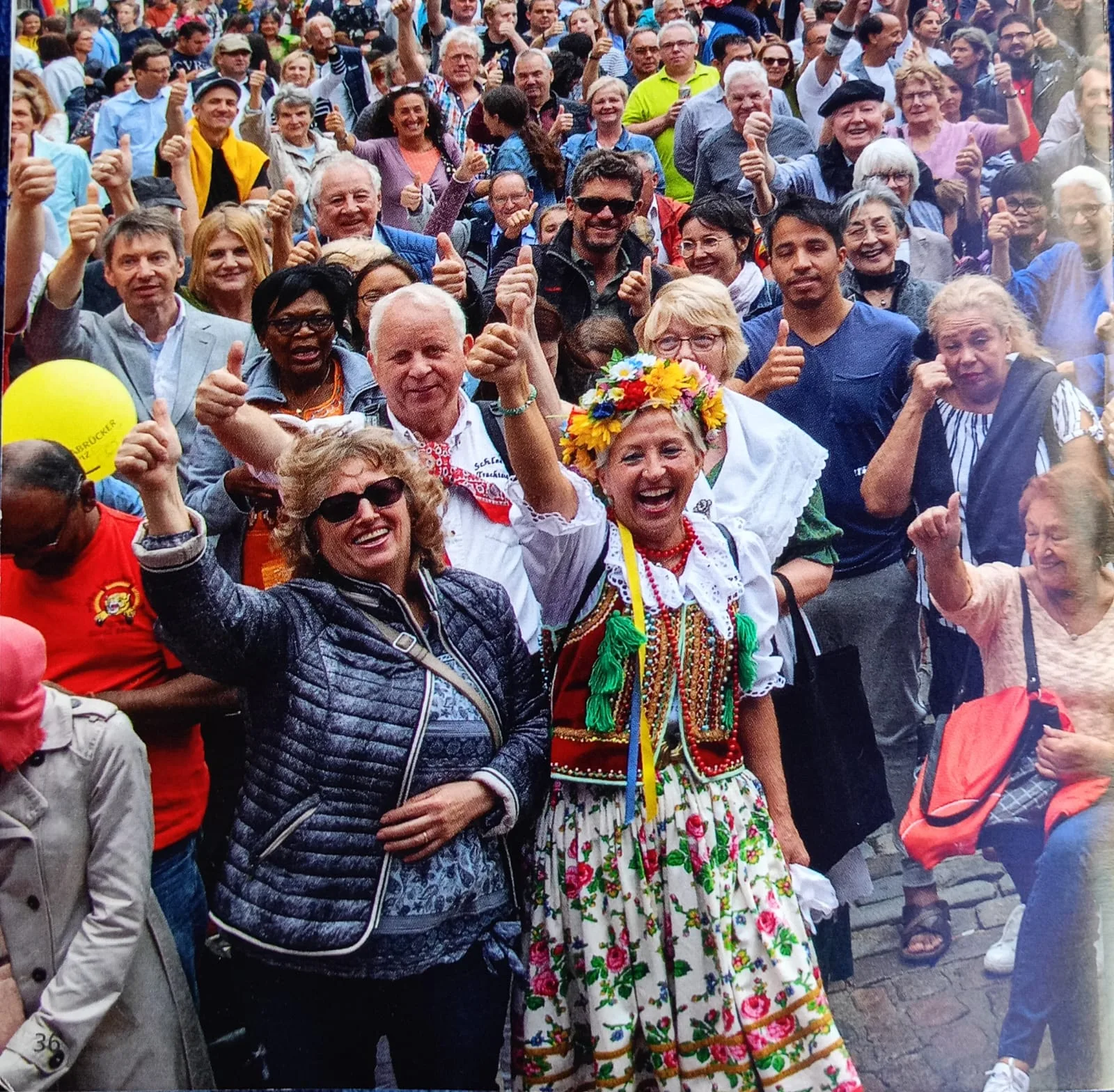 Telli Turnalar, Osnabrück Kültür Festivaline Renk Kattı