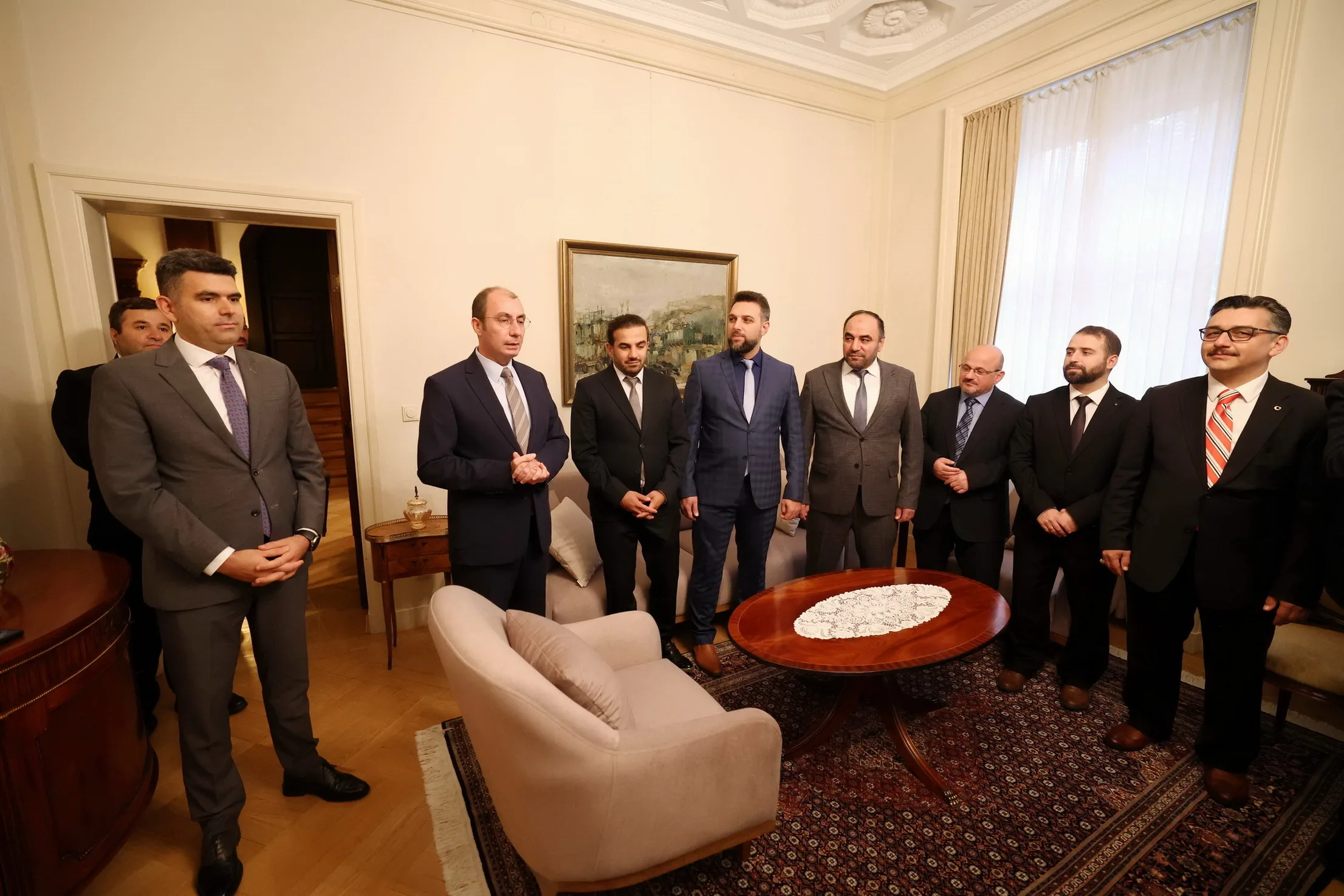 Başkonsolos Şanlı, din hizmetlilerini ağırladı