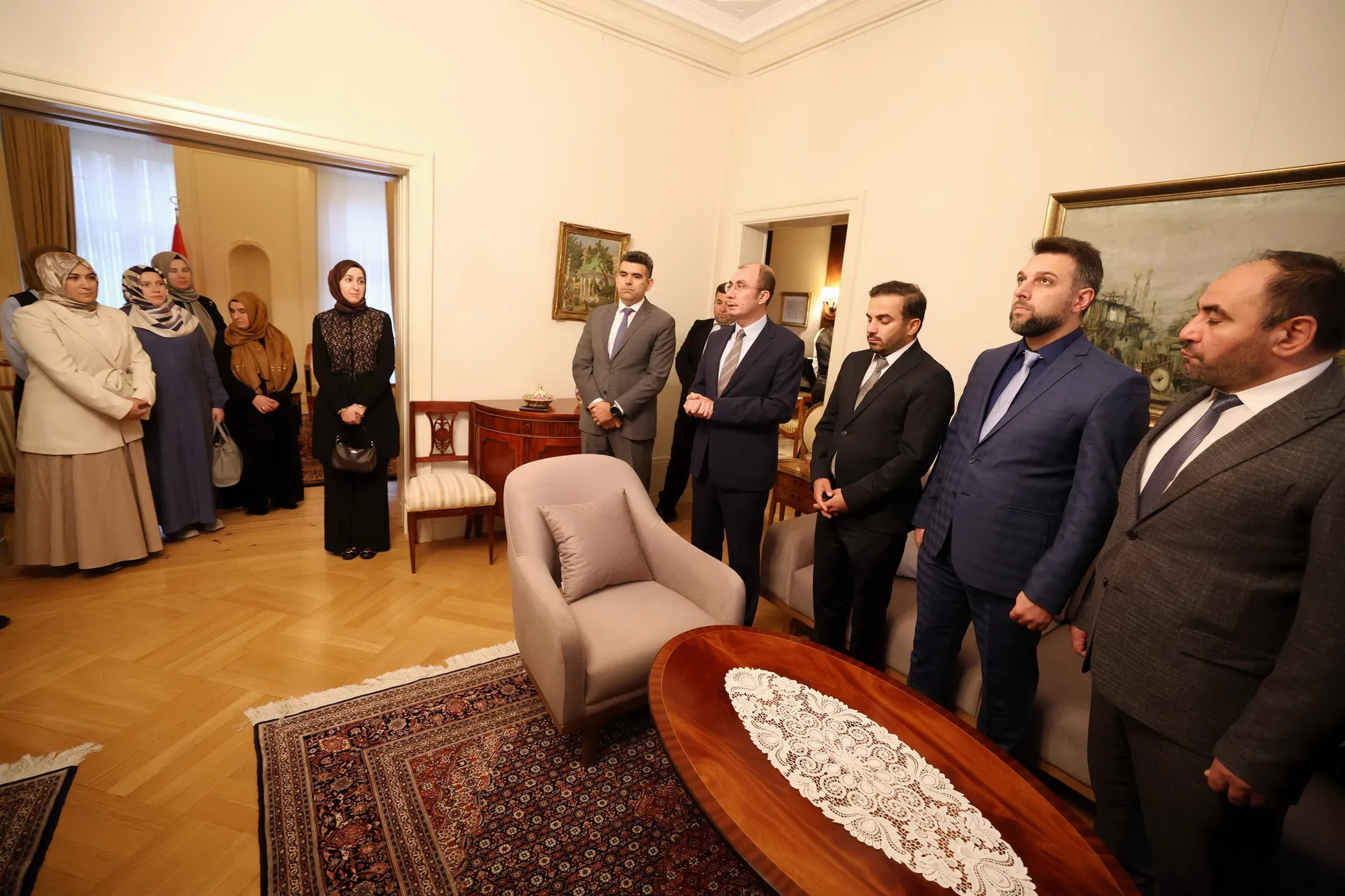 Başkonsolos Şanlı, din hizmetlilerini ağırladı