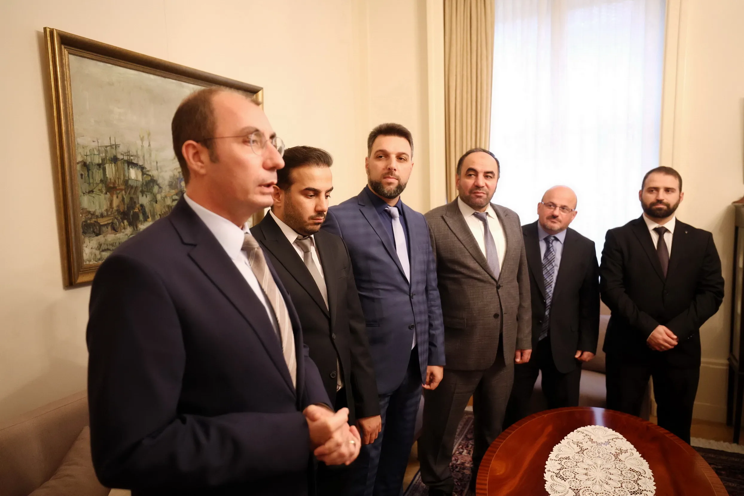 Başkonsolos Şanlı, din hizmetlilerini ağırladı