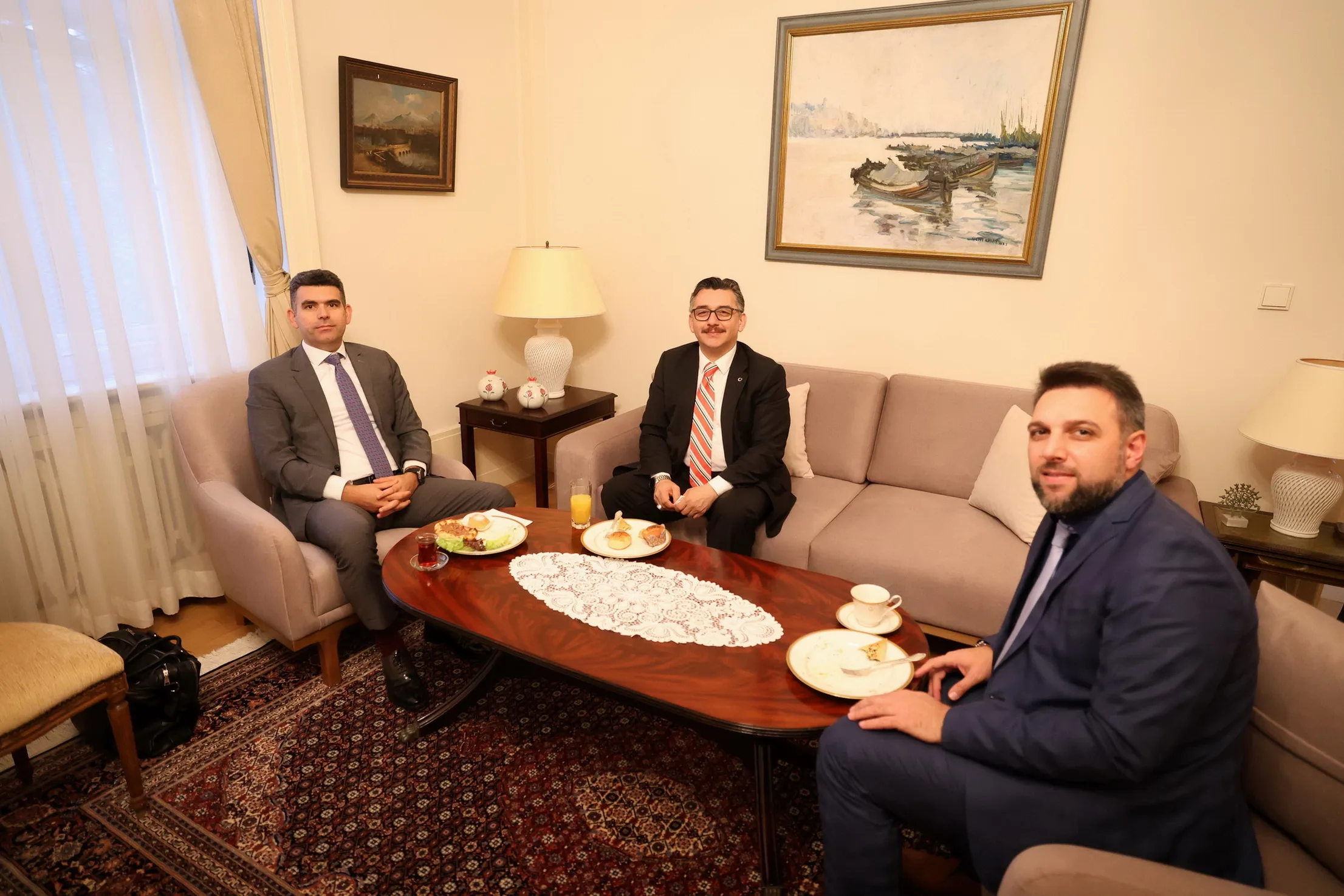 Başkonsolos Şanlı, din hizmetlilerini ağırladı
