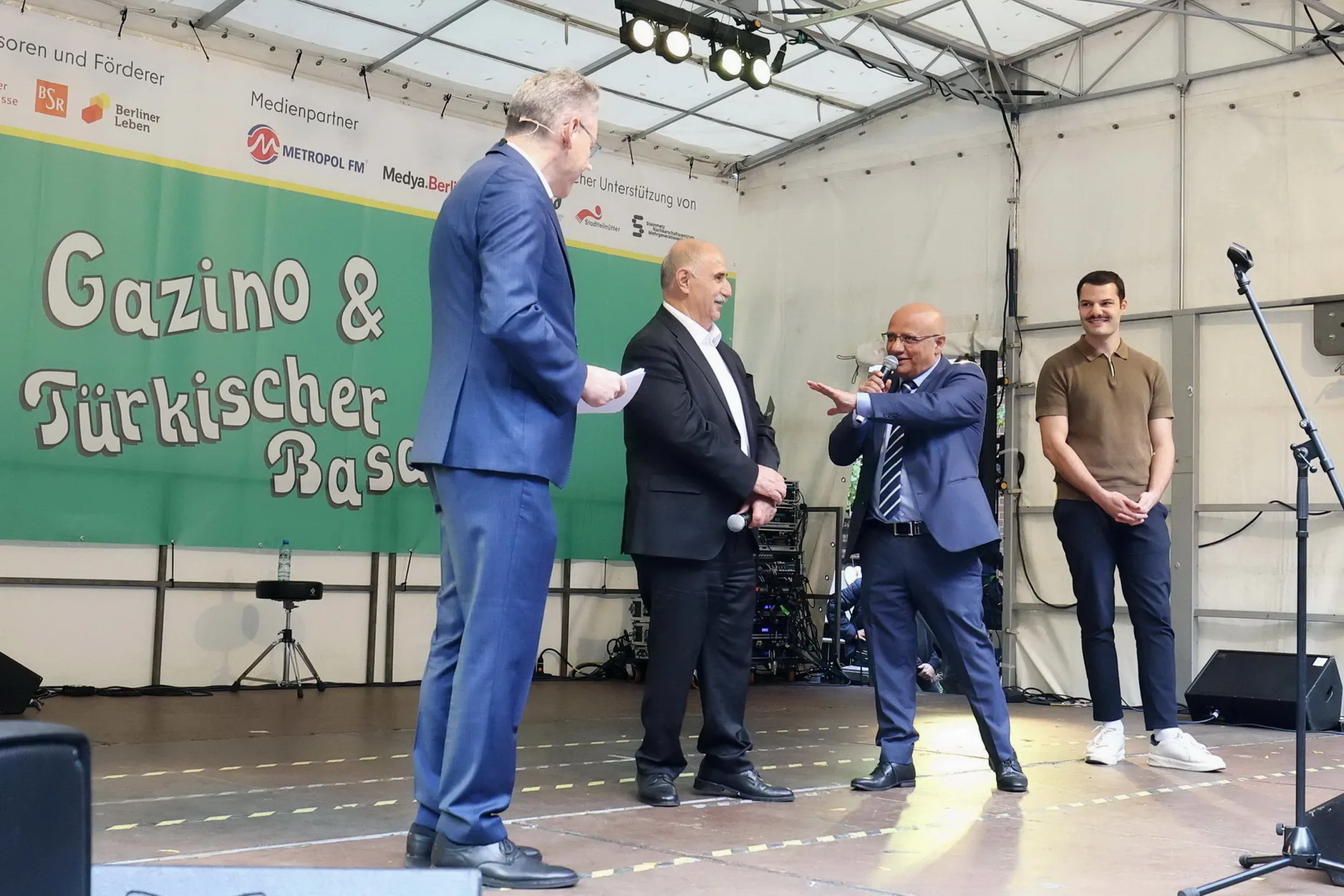 Berlin`de Gazino ve Türk Pazarı festivali