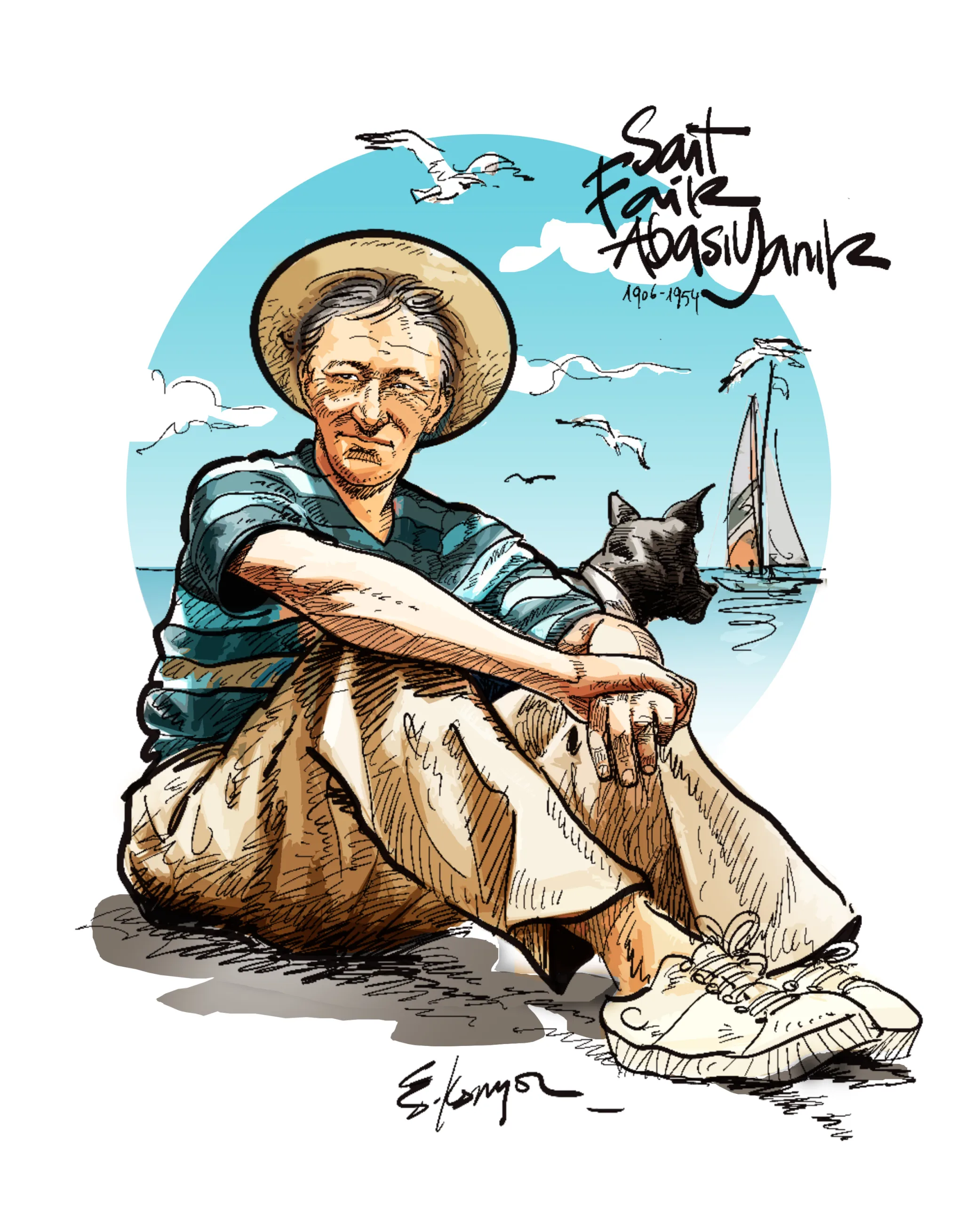 Erdoğan Karayel'in altıncı karikatür albümü “Çizgilerle Konuşan Portreler” adı altında çıktı!
