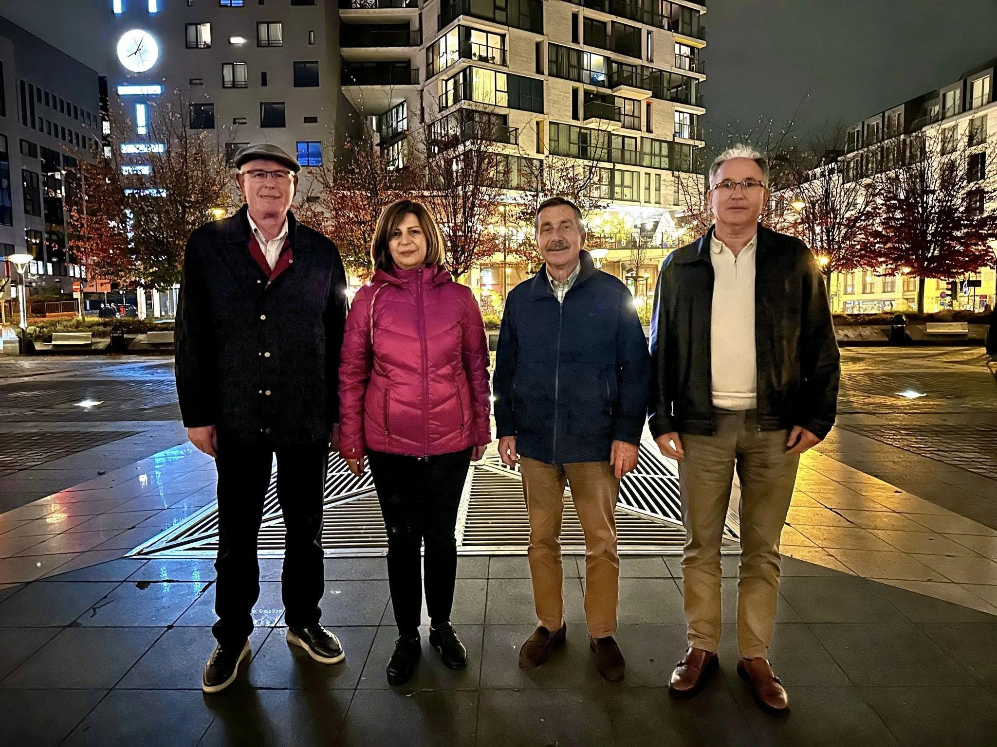 BRÜKSEL, CHP MİTİNGİNE HAZIRLANIYOR