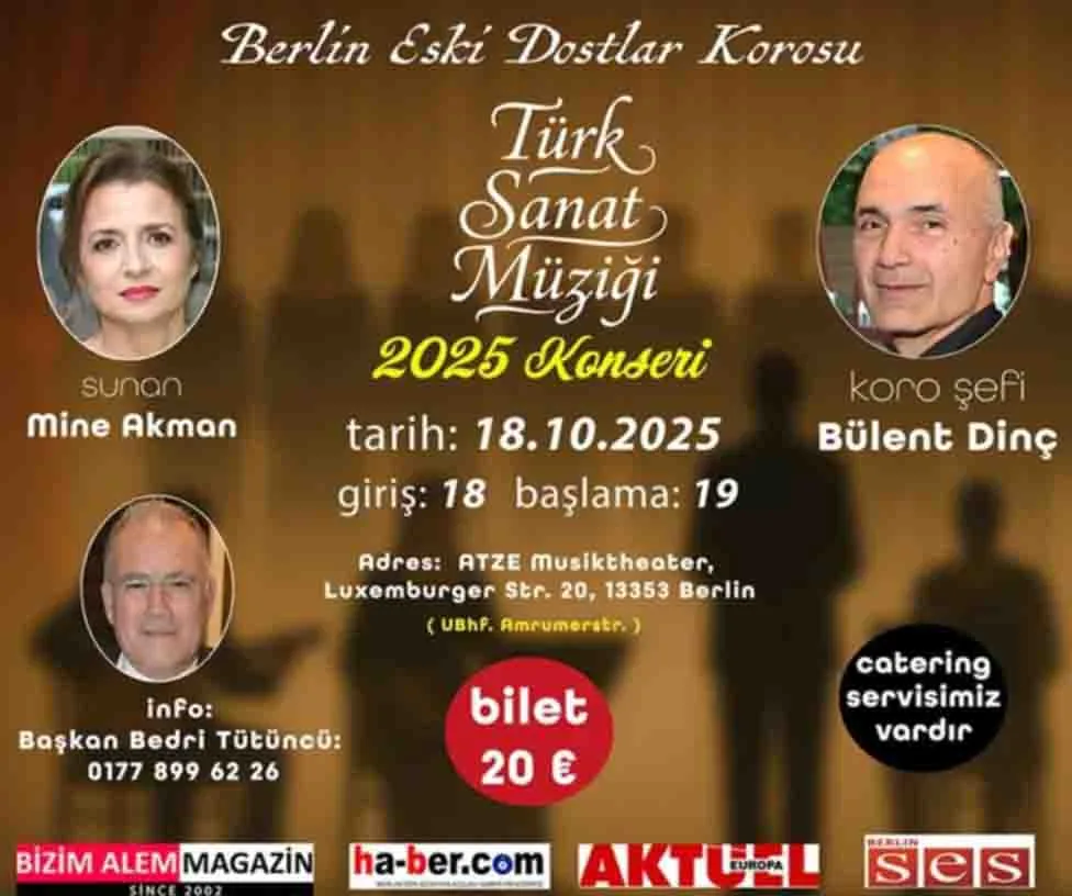 Eski Dostlar Korosu’ndan “Türk Sanat Müziği 2025” Konseri