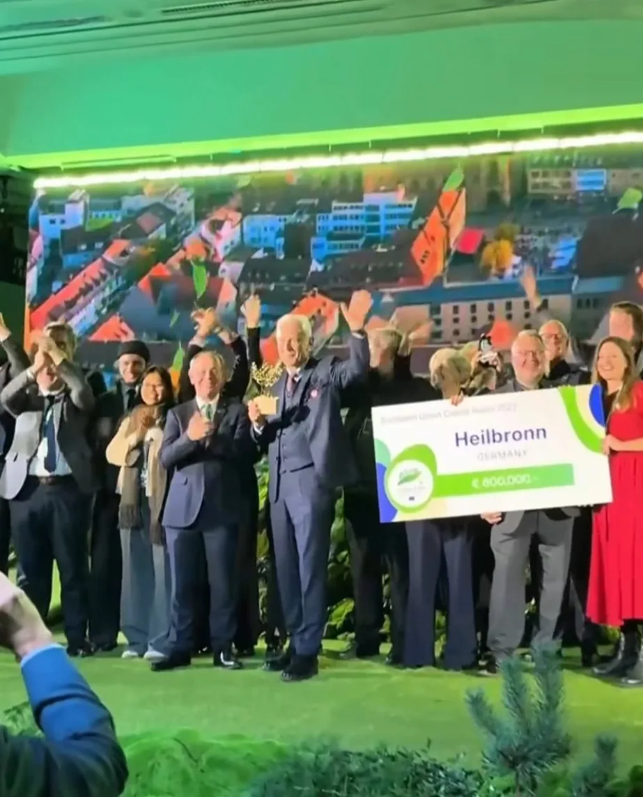 Heilbronn “Avrupa Yeşil Başkenti 2027” Finalinde