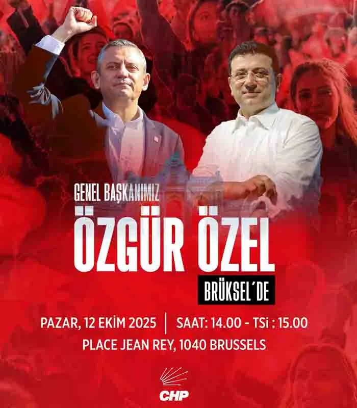 CHP’nin Brüksel Mitingine Avrupa’dan Büyük İlgi
