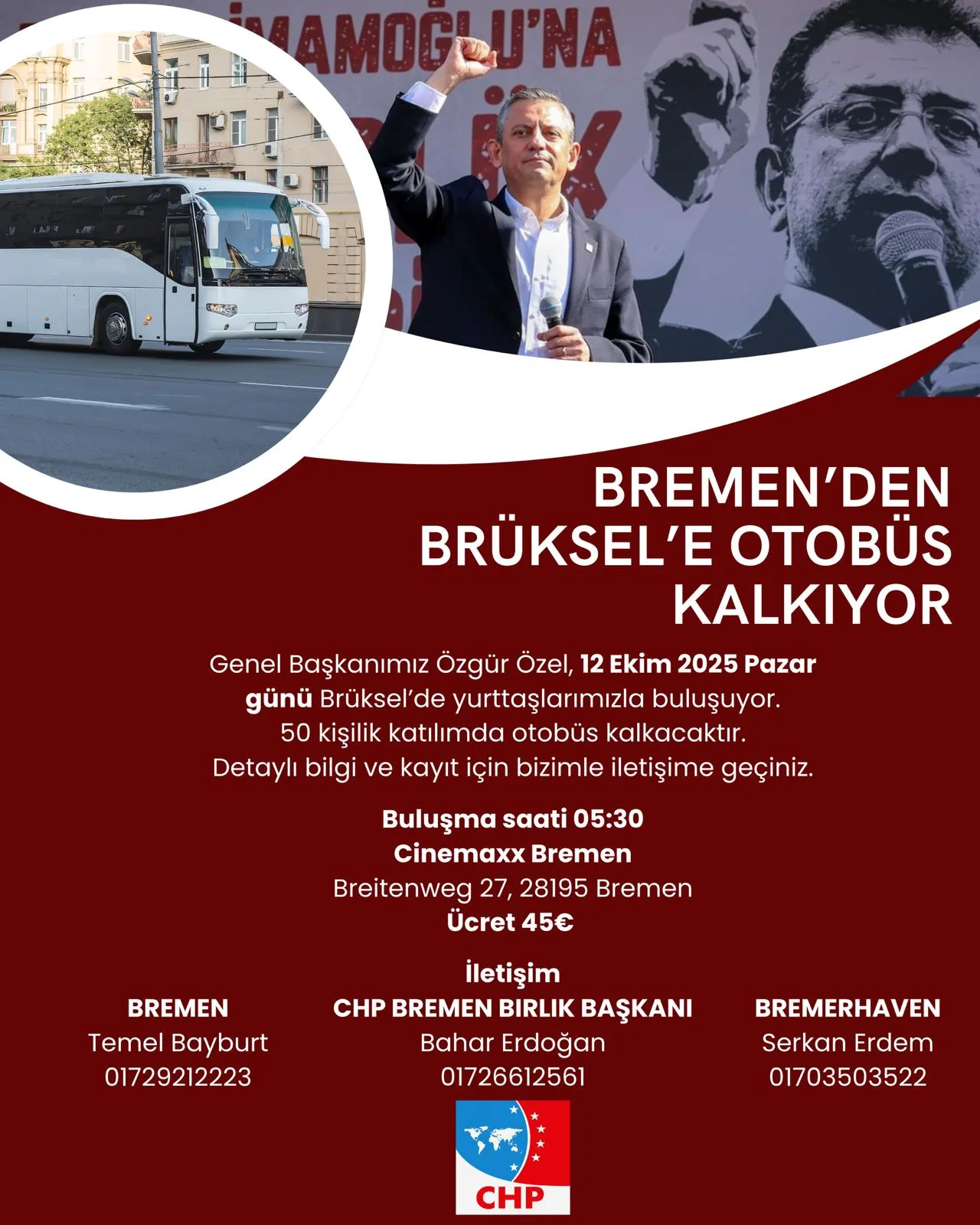 CHP’nin Brüksel Mitingine Avrupa’dan Büyük İlgi