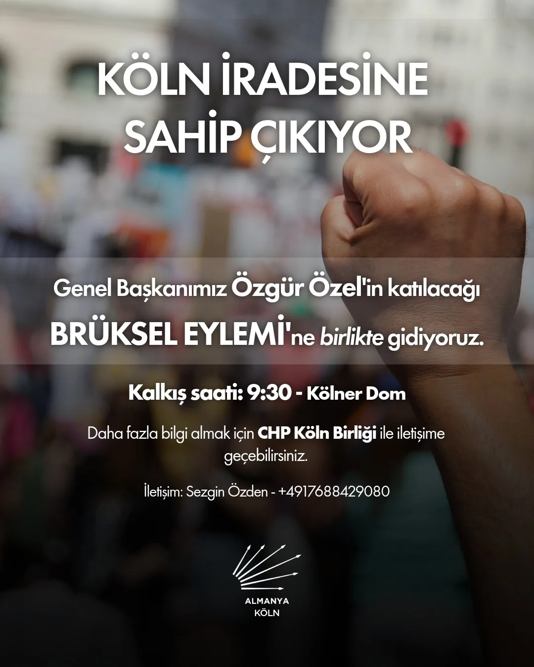 CHP’nin Brüksel Mitingine Avrupa’dan Büyük İlgi