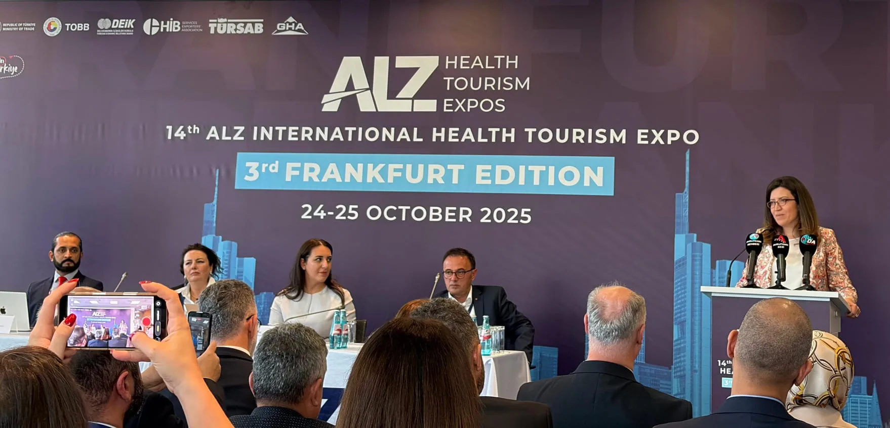 Frankfurt’ta üçüncü sağlık turizmi fuarı, Türkiye ilk 10 ülke arasında