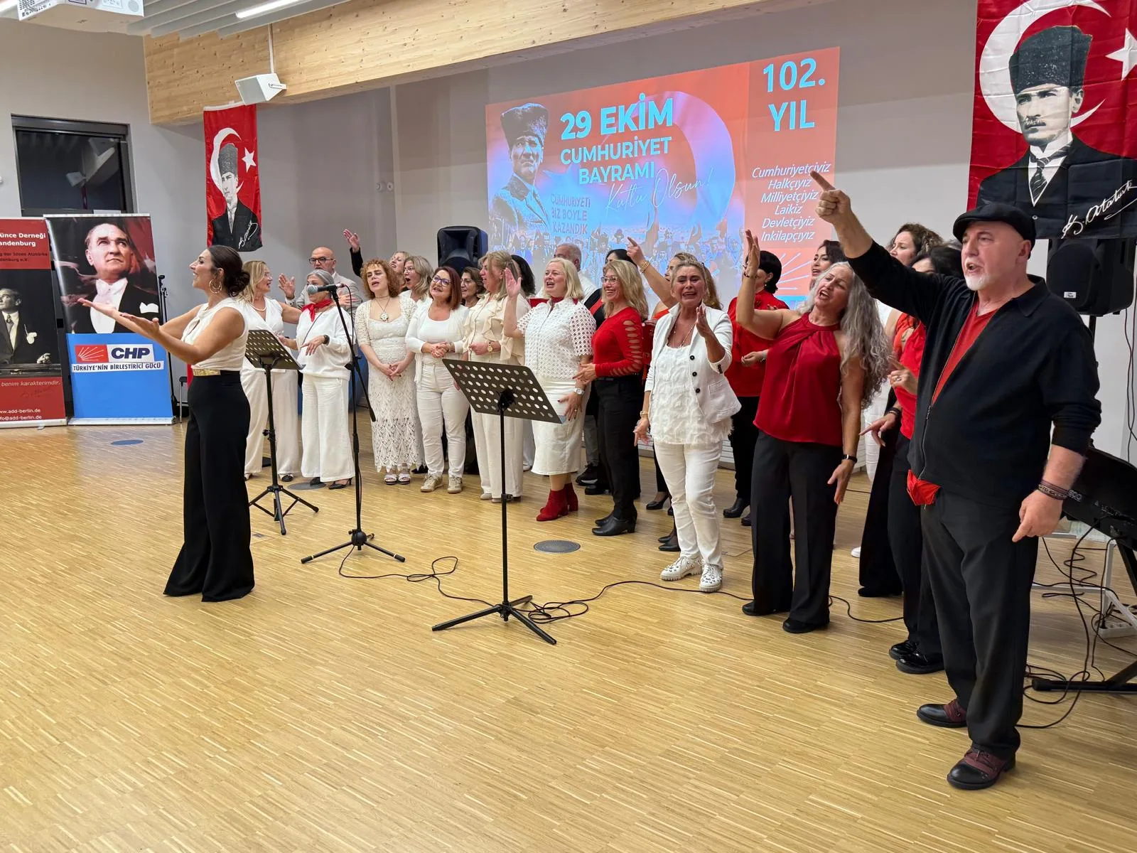 Cumhuriyet Bayramı Berlin’de Coşkuyla Kutlandı