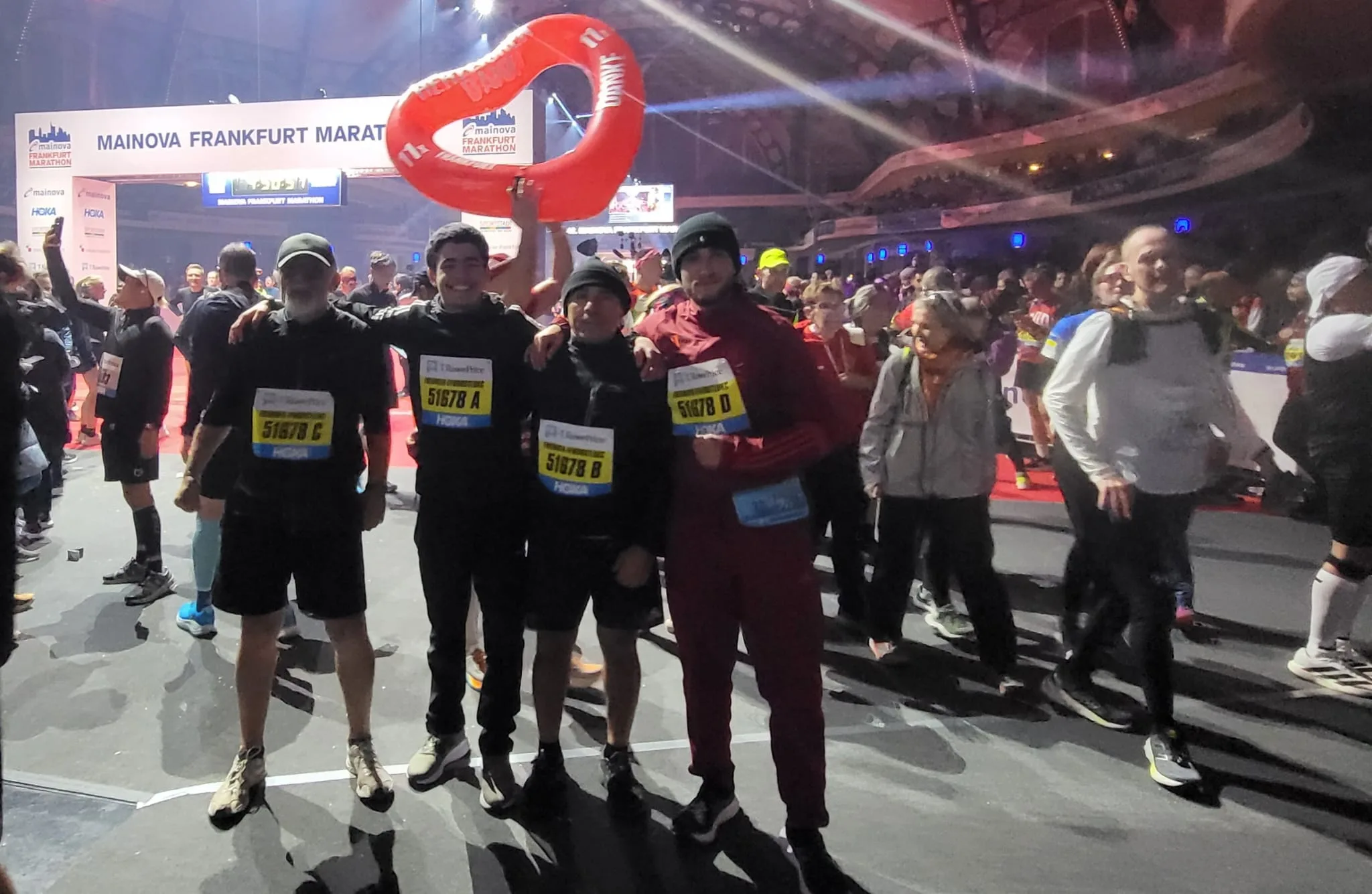 Frankfurt Maratonu’na rekor katılım