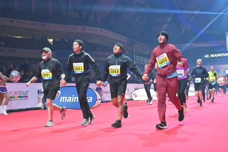 Frankfurt Maratonu’na rekor katılım