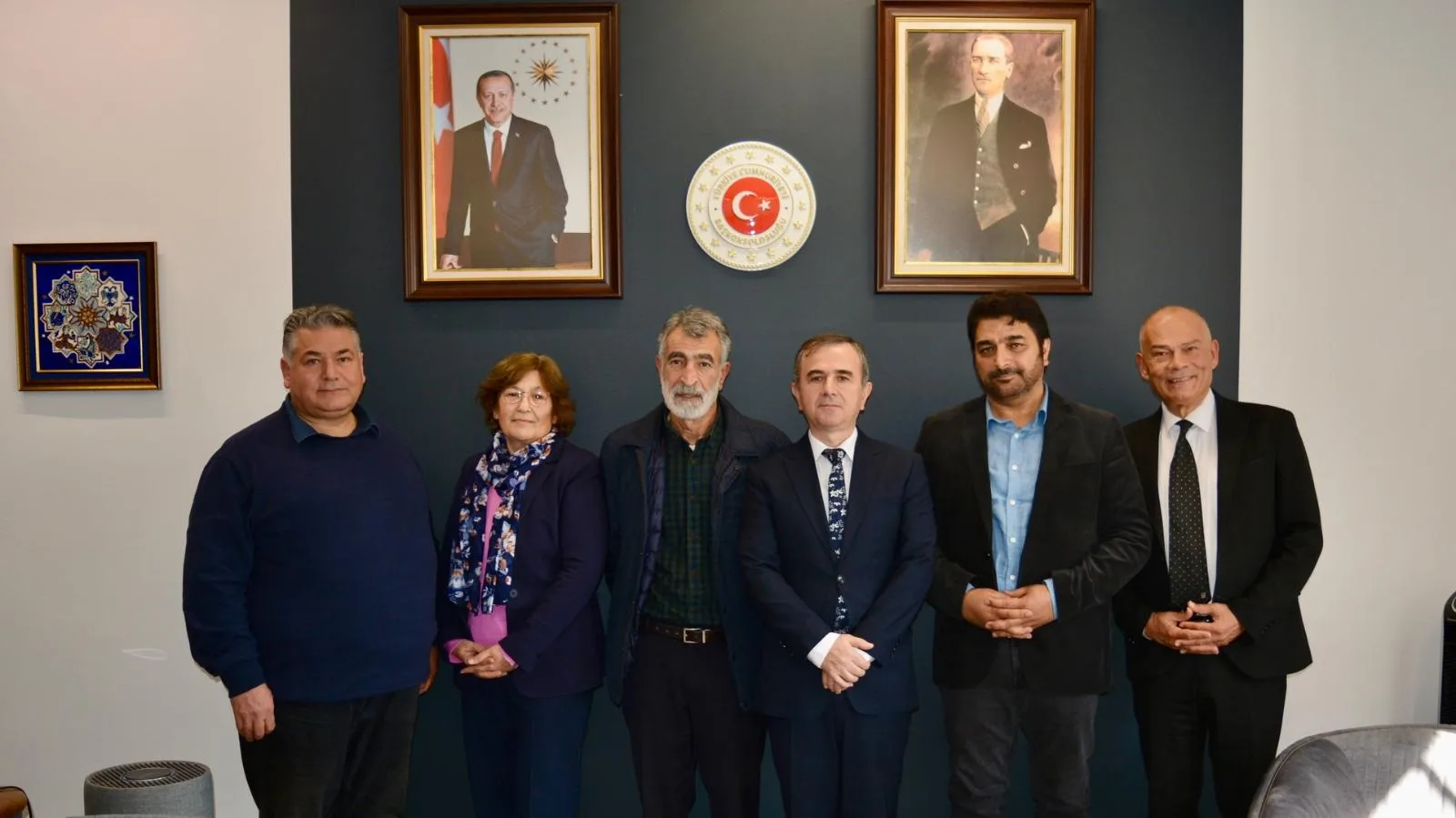 HTBB’den Hamburg Başkonsolosu Berati Alver’e Hoşgeldin Ziyareti