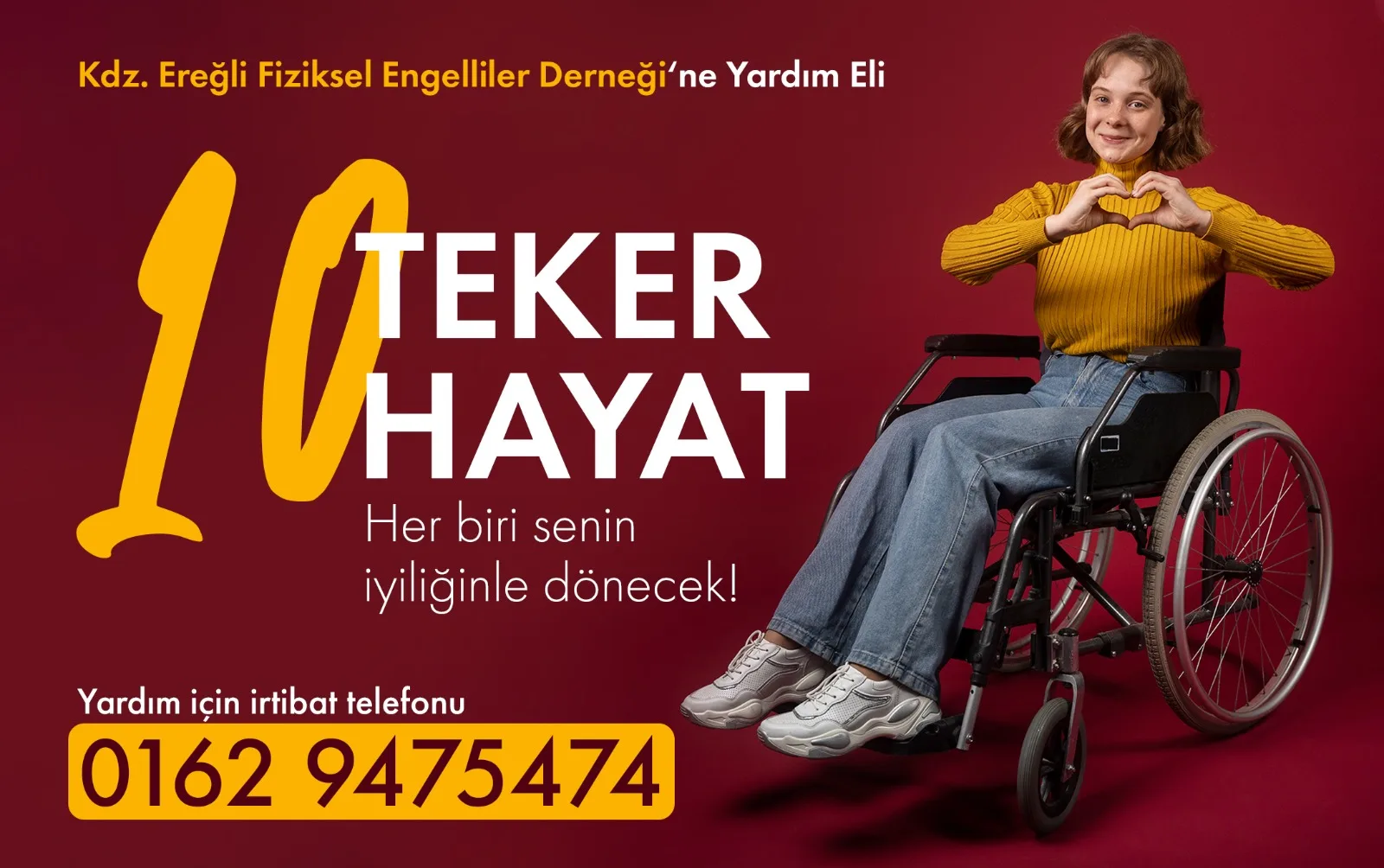 Karadeniz Ereğli Fiziksel Engelliler Derneği’nden Anlamlı Çağrı