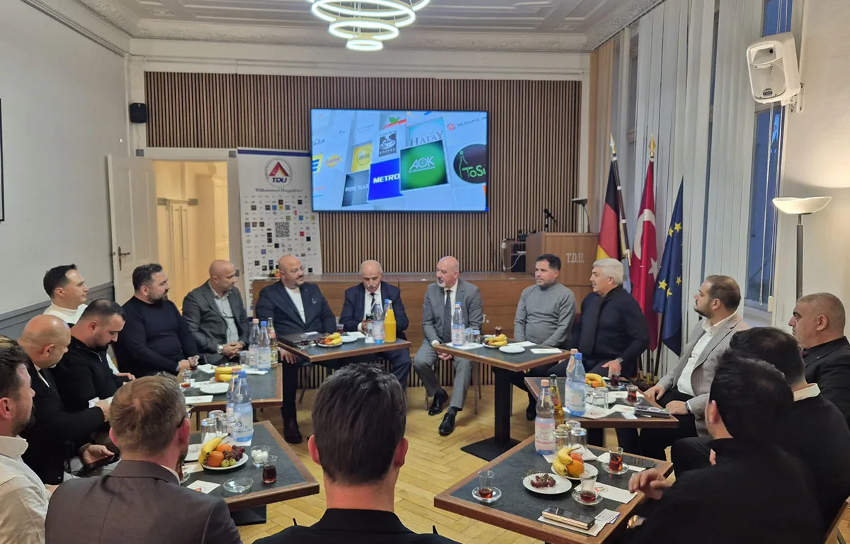 TDU, Antalya Ticaret Platformu Delegasyonunu Berlin’de Ağırladı