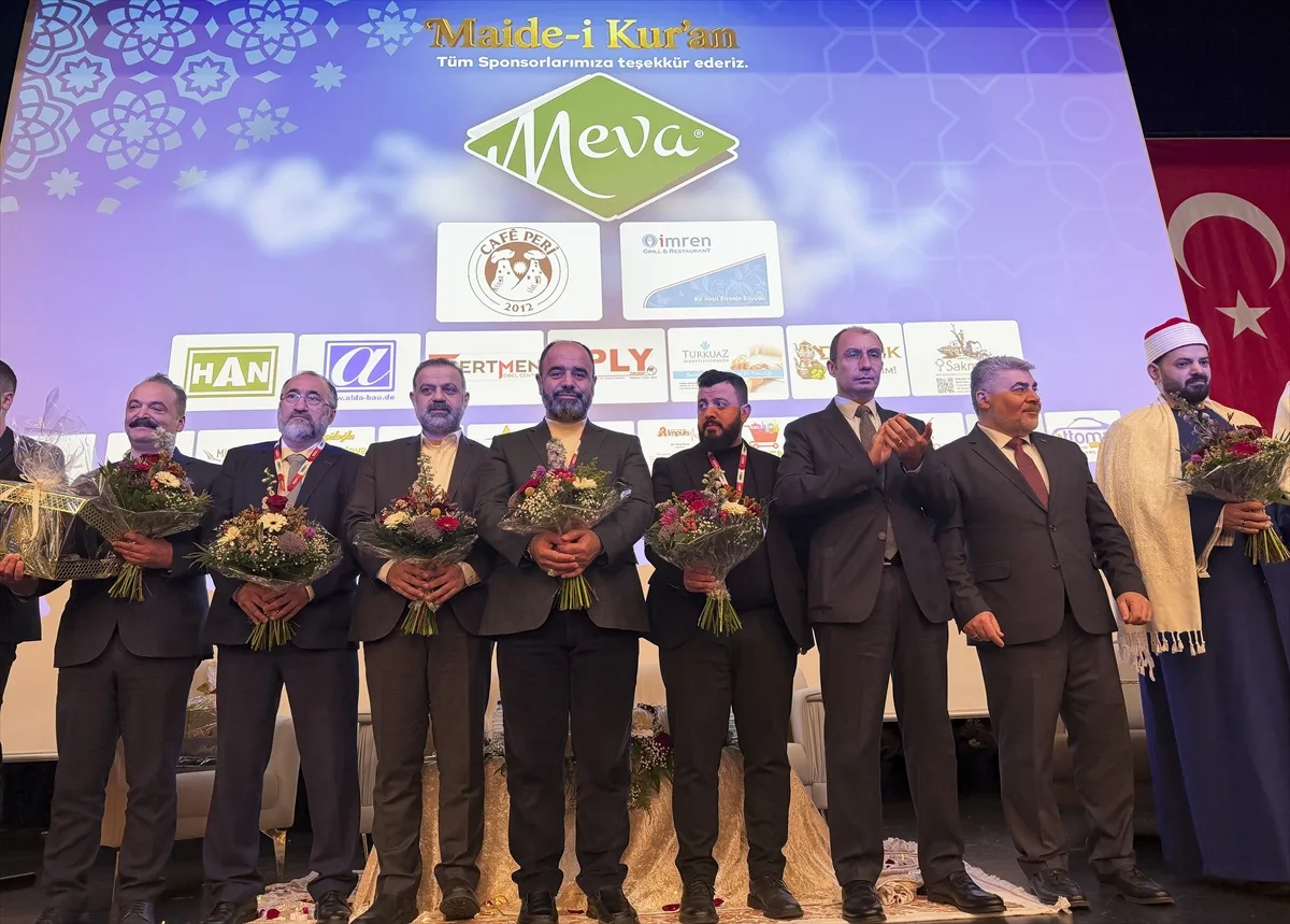 Berlin'de "Maide-i Kur'an Programı" düzenlendi