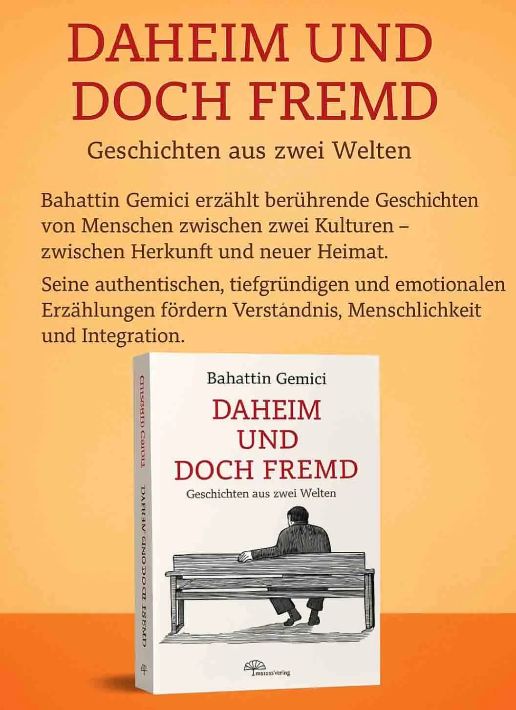Bahattin Gemici’den Anlamlı Kitap: “Daheim und doch fremd”