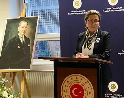 Atatürk Frankfurt’ta da anıldı