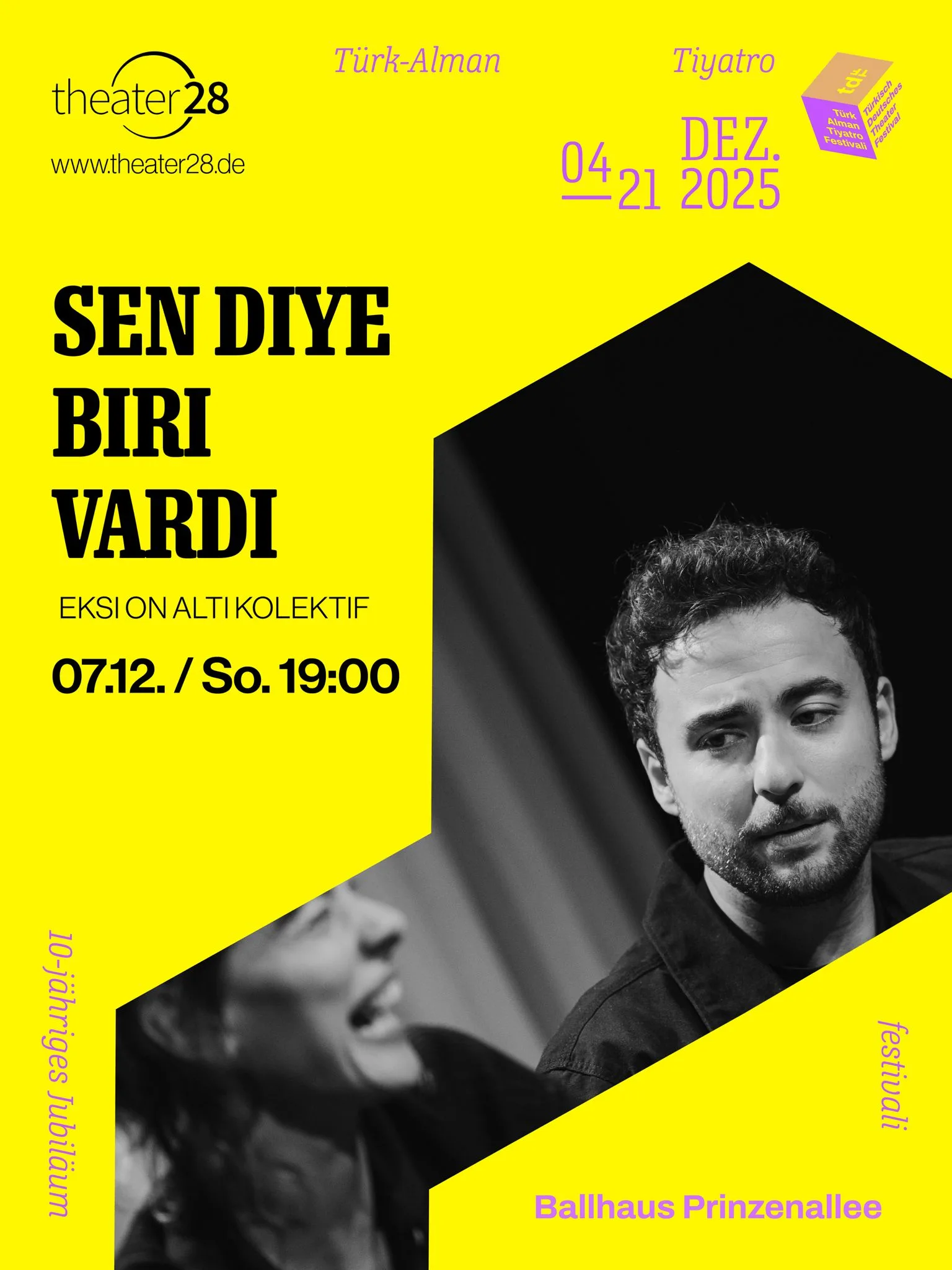 Berlin’de 10. Türk-Alman Tiyatro Festivali Başlıyor