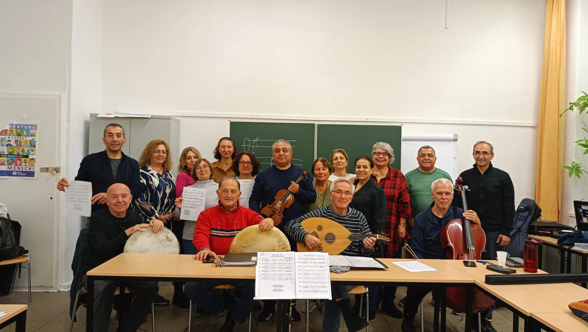 Ala Turka Türk Sanat Müziği Korosu Duisburg’daki Konsere Hazır