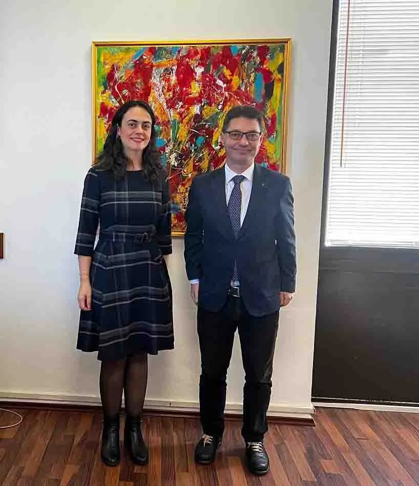 Türk Mühendis ve Mimarlar Birliği Almanya’dan Münih Başkonsolosluğuna Ziyaret