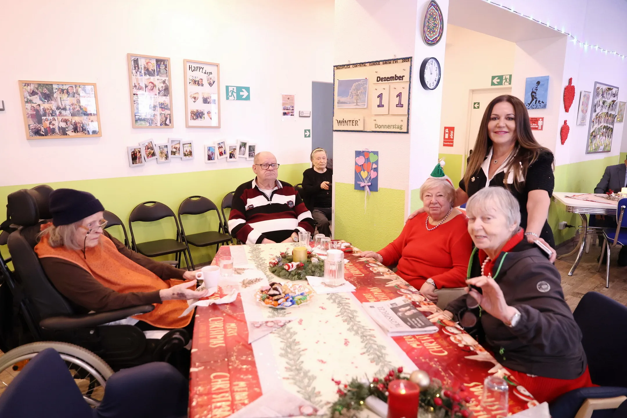 Can-Vital Bakımevi’nde Geleneksel Noel Yemeği