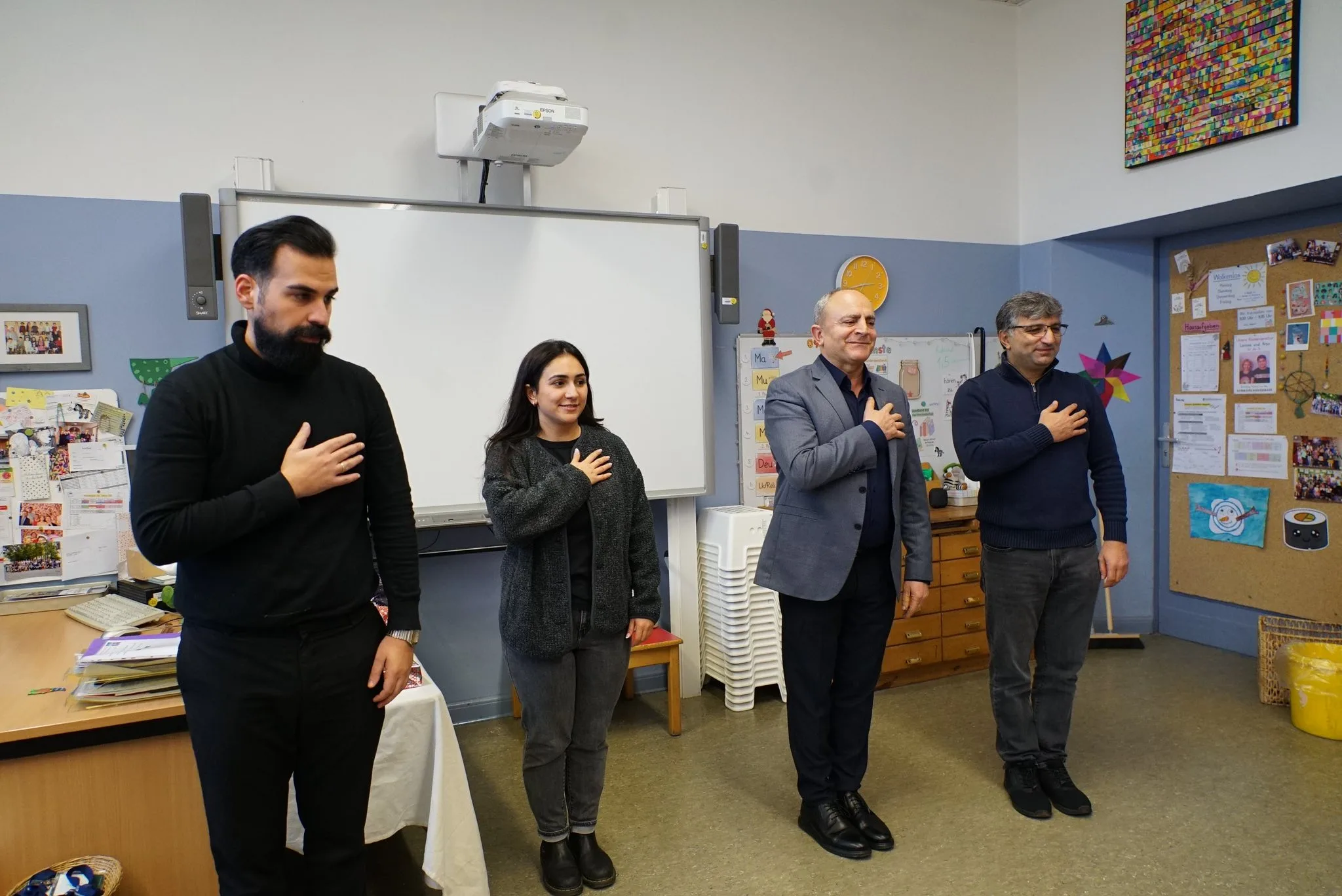 Berlin Paul-Klee Grundschule’de Alevilik Dersleri Başladı