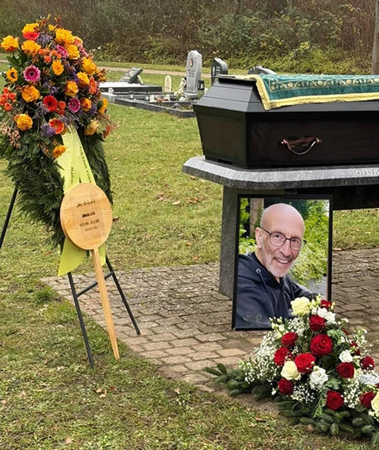 Gazeteci Adnan Celepoğlu Rüsselsheim’da toprağa verildi