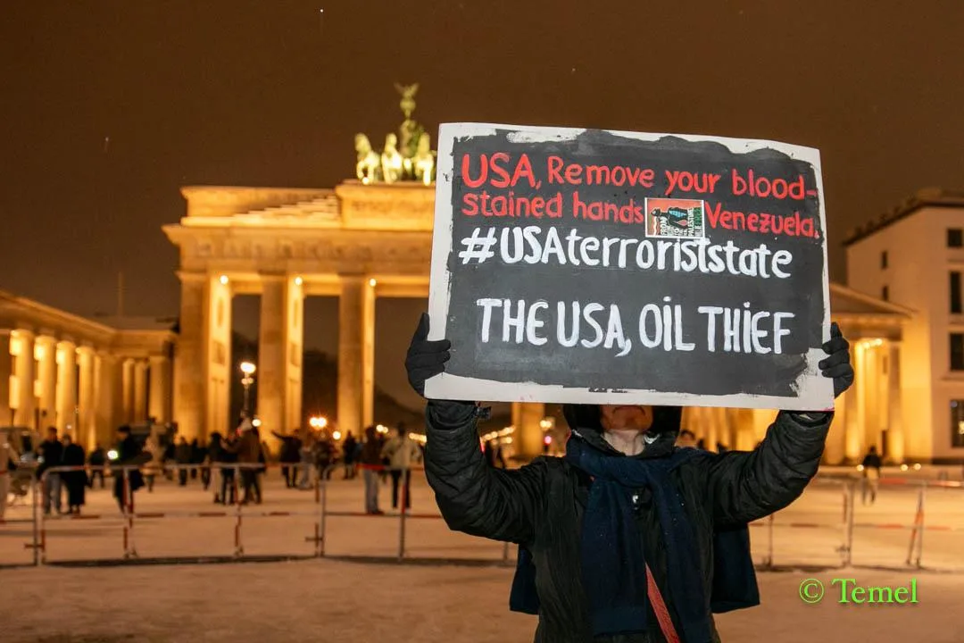 Berlin’den Venezuela’ya ABD Müdahalesine Protesto