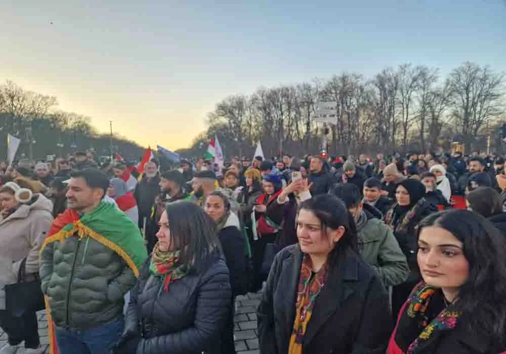 Federal Hükümetin Ahmed Şara Tutumu Berlin’de Protesto Edildi