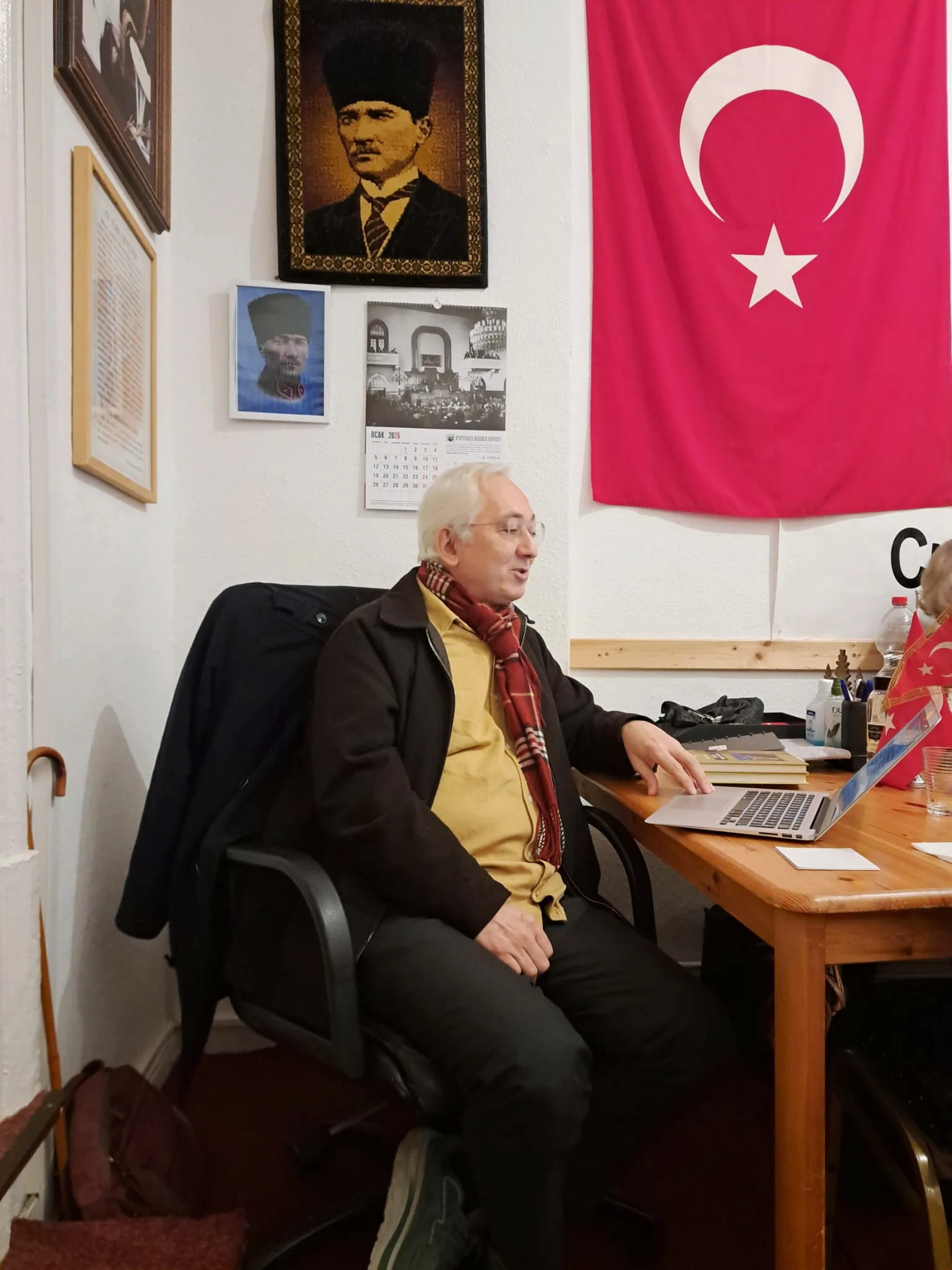 ADD-Berlin Edebiyat Günleri’nde Yılın İlk Konuğu Metin Ağaçgözgü Oldu